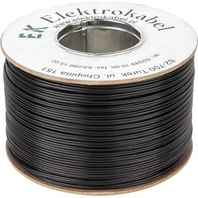 LP Reproduktorový SMYp 2 x 0,75 mm černý 100 m