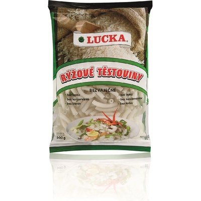 Lucka Cestoviny ryžové trubky bez lepku 300 g