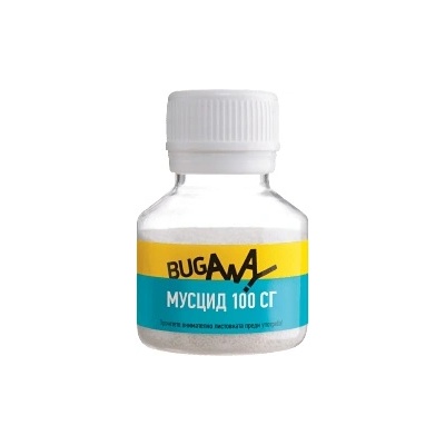 Мусцид 100 СГ - инсектицид за борба с мухи у дома и на открито - 25 гр