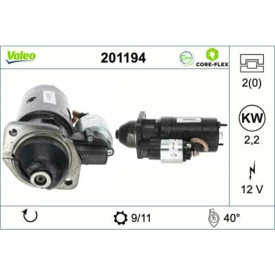 Startér VALEO 201194