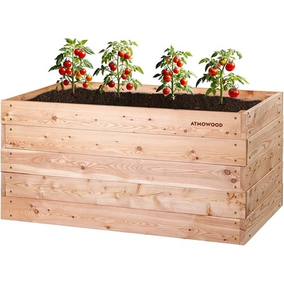 ATMOWOOD Prémiový vyvýšený záhon 150 x 80 x 70 cm hnědý