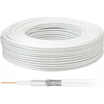 BLOW Koaxialny kábel 25m RG6U CCS 48x tienenie 73-611#