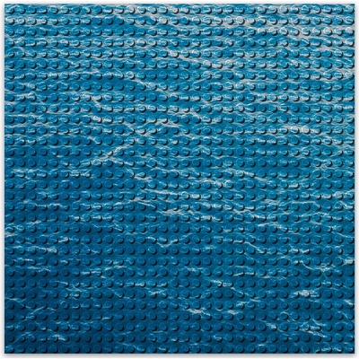BRIXIES Plus 225.001 Designová podložka na stavění - voda 25,5 x 25,5 cm