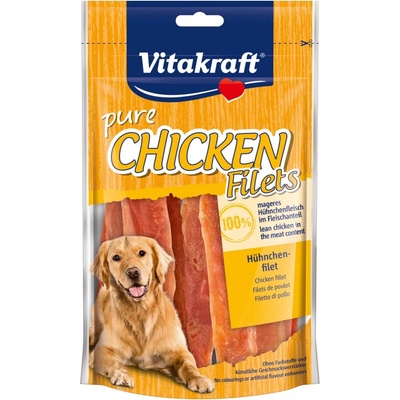 Vitakraft Pochúťka pre psov Pure Chicken Filets kuracia 80 g