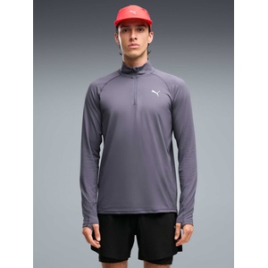 PUMA Блуза m run velocity cloudspun 1/4 zip