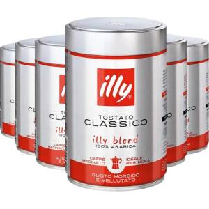 illy Ily Moka Tostato Normal Classico Arabica Мляно кафе 250гр 6 бр