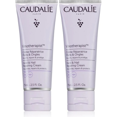Caudalie krém na ruce a nehty Vinotherapist 2 x 75 ml