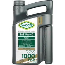 Yacco VX 1000 FAP 5W-40 5 l