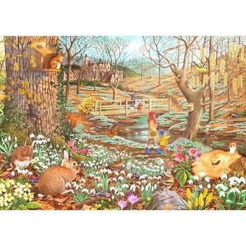 House of Puzzles - Puzzle Snowdrop Walk - 500 piese