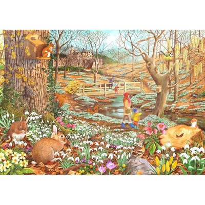 House of Puzzles - Puzzle Snowdrop Walk - 500 piese