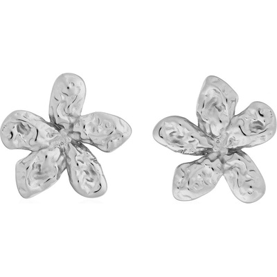 Franco bene Květinové náušnice stříbrné 2169