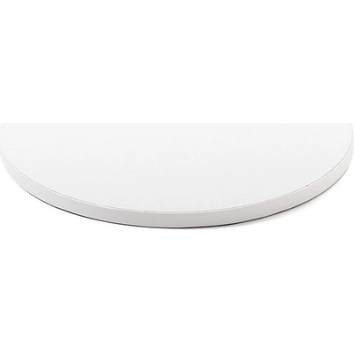 Decora Podnos pevný kruh Biely 28cm