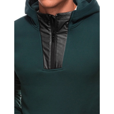Edoti Men's zip-up sweatshirt čierna