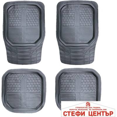 Paolo Гумени стелки универсални черни 2420 - 4 бр/к-т (5152275)