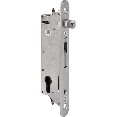 LOCINOX® FIFTYLOCK zadlabávací zámok pre krídlové bránky, rozteč 92 mm, zádlab 47 mm, pre profil 60 mm a viac