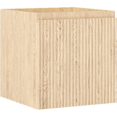 Mexen Rivel шкаф за баня под мивката 45 см, 1 чекмедже, на ребра, дъб (91A20-04547-1-BF81)