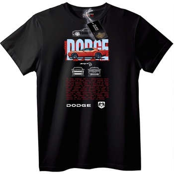 NOONEBRAND Тениска Dodge SRT Challenger - XL, Black
