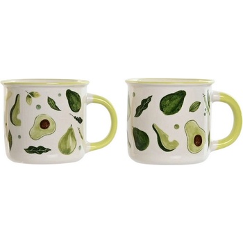 Item international Комплект от 2 броя порцеланови чаши с авокадо 370мл (1626)