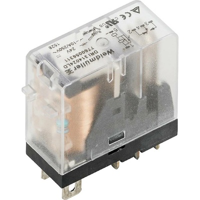 Weidmüller DRI314615L, 7760056308 zátěžové relé, 250 V/AC, 250 V/DC, 10 A, 20 ks