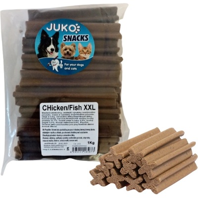 Smarty DENTALNÍ KŘÍŽ XXL Chicken/Fish 1 kg cca 34 ks