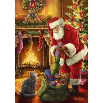 Image 1 of Bluebird Puzzle - Puzzle Santa Has Arrived - 500 piese