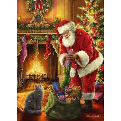 Bluebird Puzzle - Puzzle Santa Has Arrived - 500 piese