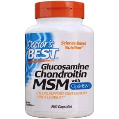 Doctor's Best Glukosamín Chondroitín MSM 360 kapsúl