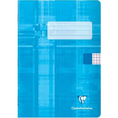 Clairefontaine Školní sešit A5 545 čtverečkovaný světle modrá