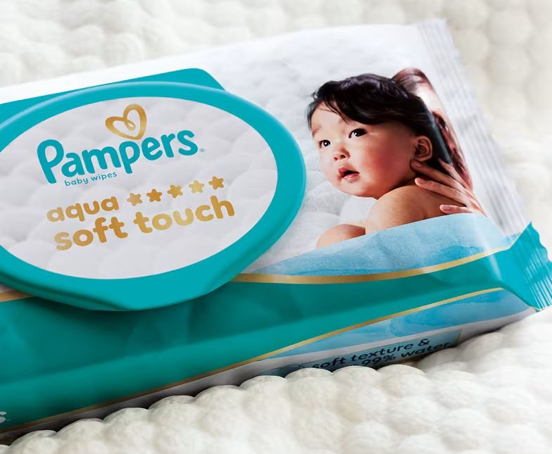Pampers Aqua Soft Touch nedves törl Pampers Aqua Soft Touch nedves törlőkendő