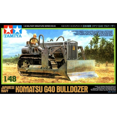 Tamiya Komatsu G40 Bulldozer 1:48