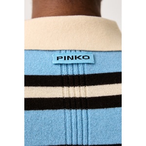 Pinko тениска тип пулове с яка дамска от вълна (105450.A3G1)