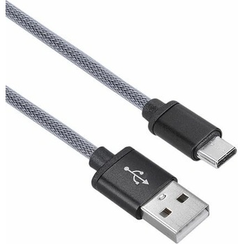 Solight SSC1602 USB-C, USB 2.0 A konektor - USB-C 3.1 konektor, blistr, 2m