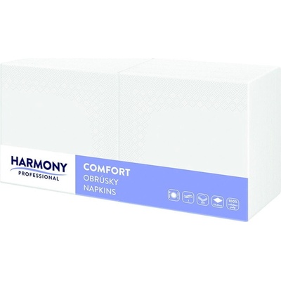 Harmony ubrousky Professional Gastro bílé 2V x250ks 33x33cm