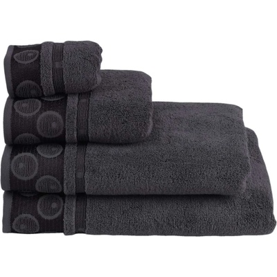 Png Панагюрище Хавлиена кърпа Феерия 70/140 см черно