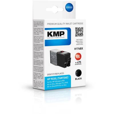 Compatible Kmp hp 903xl Мастилена касета Черно xxl (1756,0201)