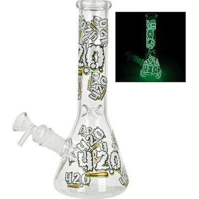 SUPER HEROES Skleněný bong 420 ICE 25cm – Hledejceny.cz
