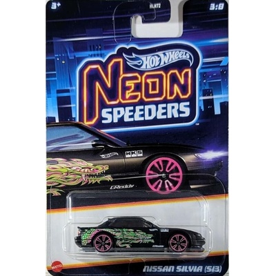 Mattel Hot Wheels Neon Speeders Nissan Silvia