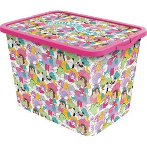 Squishmallows Пластмасова детска кутия за съхранение 40x29x27 cm Stor - SQUISHMALLOWS (2466)