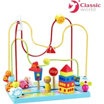 Image 1 of Classic World Дървена играчка за координация - лабиринт - Classic World