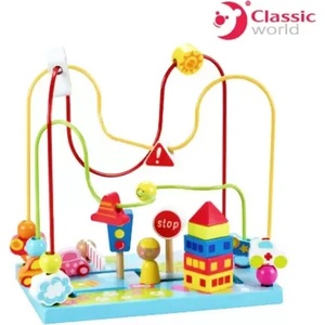 Classic World Дървена играчка за координация - лабиринт - Classic World