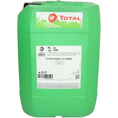 Total Масло за ръчна скоростна кутия total dynatrans ls 80w90 20 литра