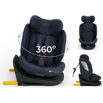 Kinderkraft I-GROW 2 PLUS i-Size 2026 NAVY