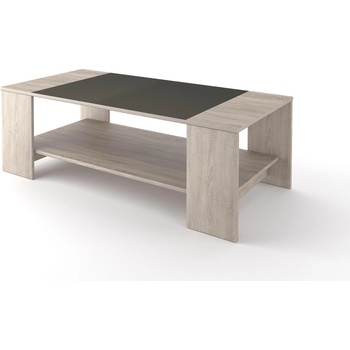 Холна маса Brillant тъмна сонома и кафе гланц