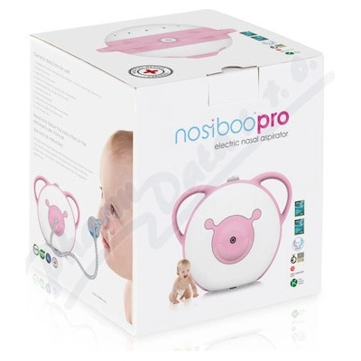 Nosiboo Pro Odsávačka nosních hlenů elektr.růžová