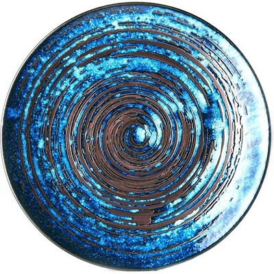 MIJ Kulatý talíř COPPER SWIRL 29 cm