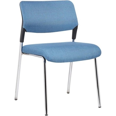 RFG Посетителски стол RFG Evo 4L M, текстил, метална основа, до 120 kg, син (4010100293)