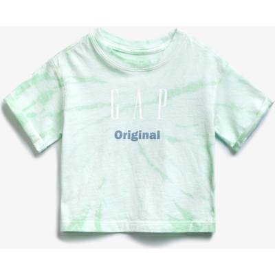 GAP Детска тениска Gap logo GAP GAP | Zelen | Момичешки | 5 години