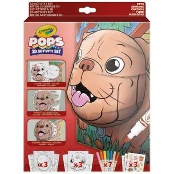 Crayola POPs: 3D занимание - Домашни любимци
