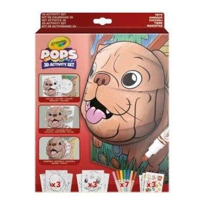 Crayola POPs: 3D занимание - Домашни любимци