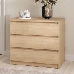  Скрин Naia с 3 чекмеджета Jackson Hickory - emdesign - 166,25 лв